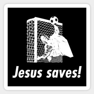 Jesus saves! Magnet